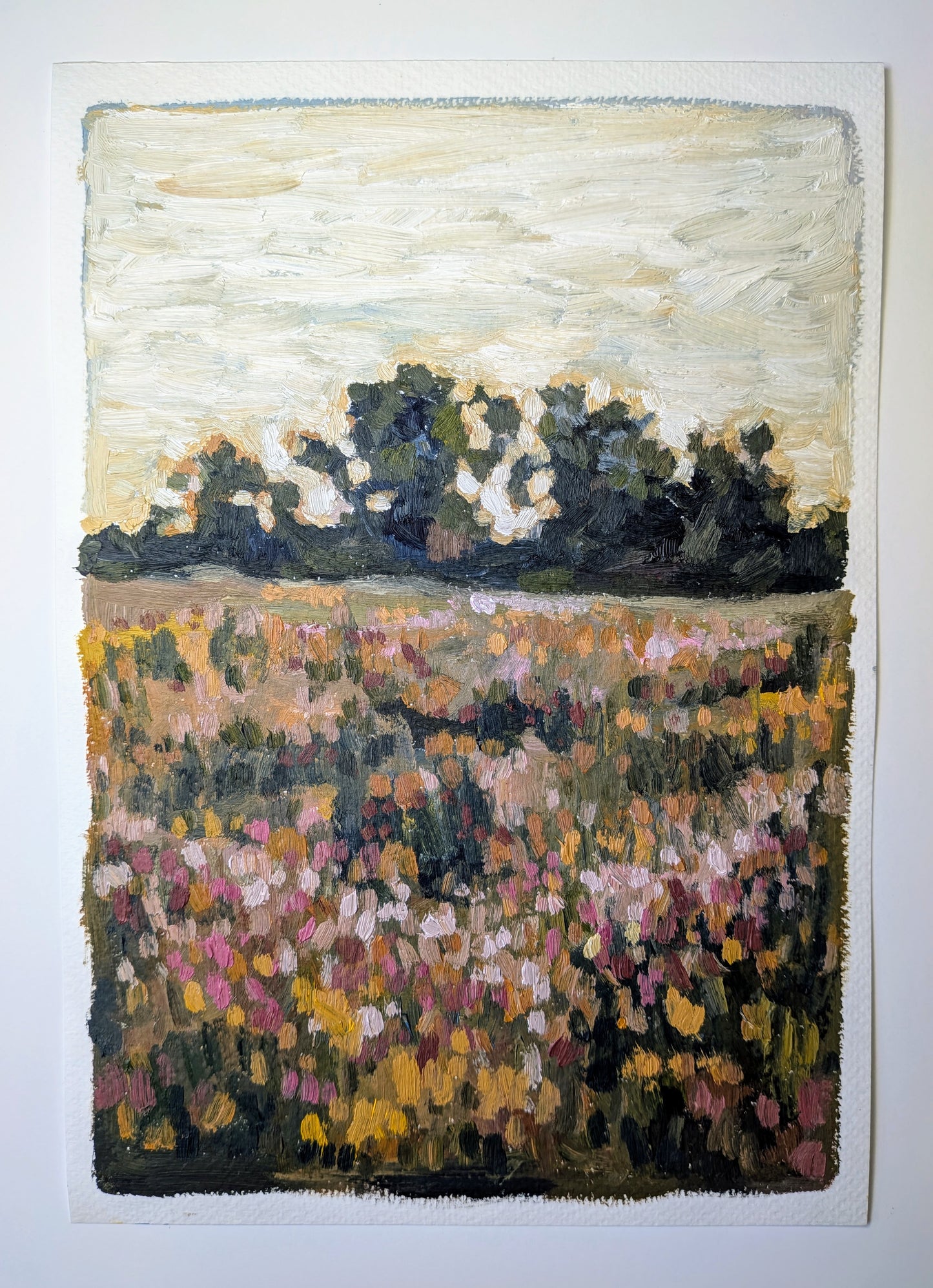 "Enjoy the Meadow" - 7 x 10 Original Oil Painting